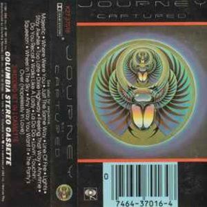 Journey ‎– Captured Audio Cassette Album Includes Case and Insert